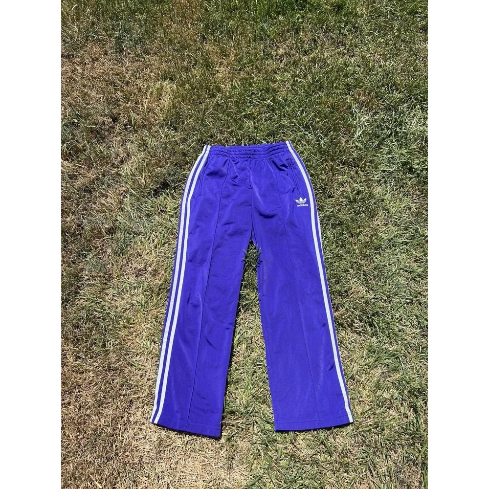 Adidas Firebird Track Pants Asian Size Men Medium Pants Purple IY9901